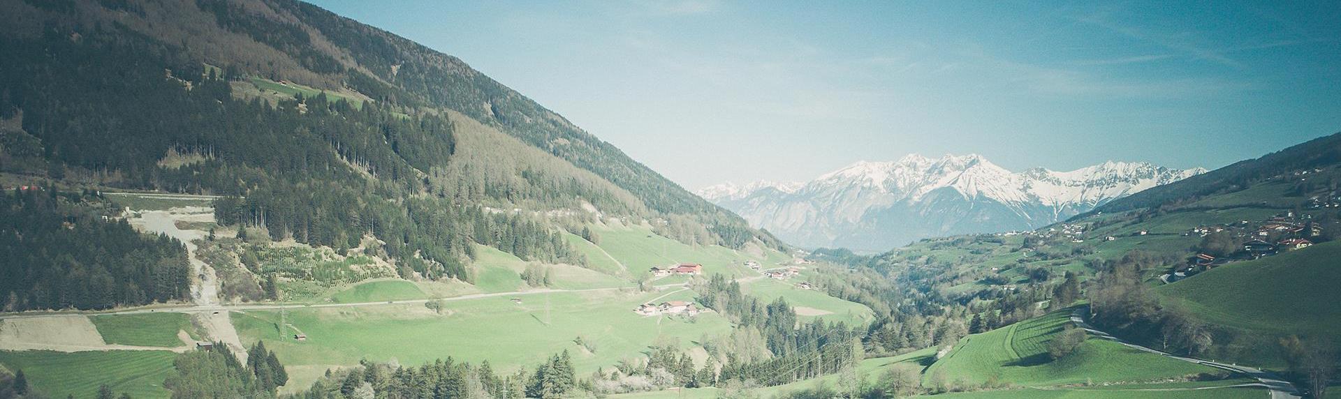 The old Brenner pass route from Steinach to Sterzing